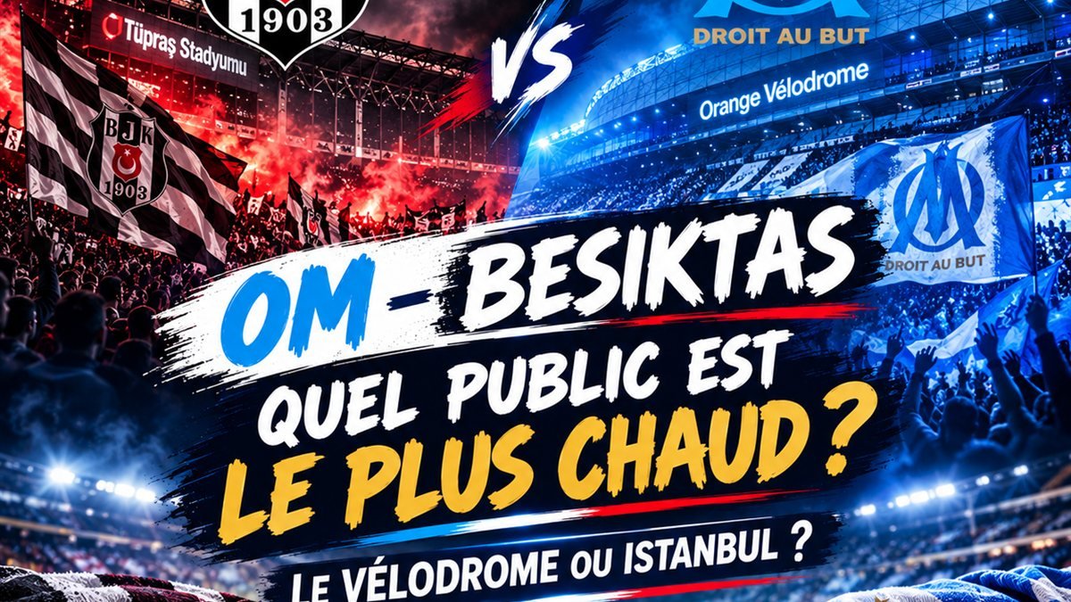 OM contre Besiktas, duel des tribunes entre le Velodrome et Istanbul