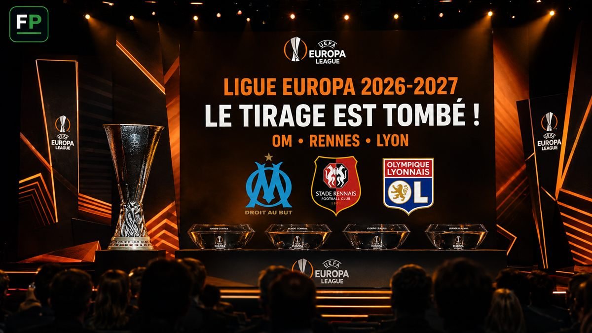 Adversaires de l'OM, Rennes et Lyon en phase de ligue d'Europa League 2026-2027