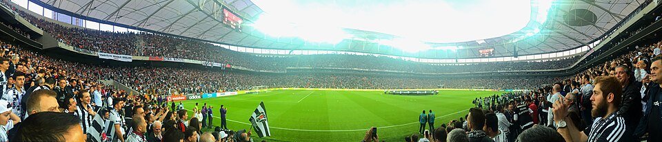 Vue panoramique du Vodafone Arena, stade de Besiktas